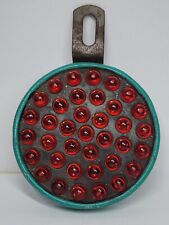Rare 1930's Vintage Metal Glass Persons No 337 Reflector Taillight Car Bike Auto picture