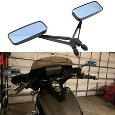 For Kawasaki Vulcan Classic 900 Motorcycle Rectangle Rear View Mirrors Black picture