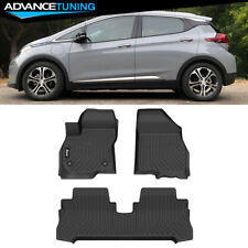 Fits 17-23 Chevy Bolt EV 3D Molded Floor Mats All Weather Heavy Duty Carpets TPE picture