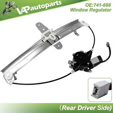 For 1998-2011 Lincoln Town Car Power Window Regulator Rear Left with Motor picture