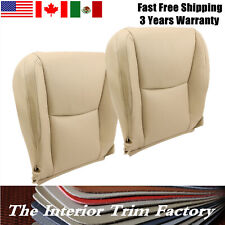 2003-2009 For Lexus GX470 Front Bottom Leather Seat Cover Tan picture