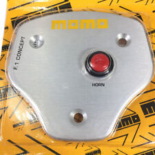 Steering Wheel Horn Button - Silver - Aluminium Look From MOMO F1 Concept picture