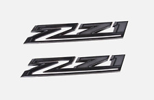 2PCS Gloss Black 2019-2023 Silverado Z71 Emblem Badge Nameplate Pt 84632695 picture