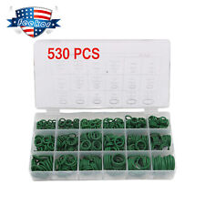 530Pcs Green HNBR O-Rings Seal Kit for Air Conditioner A/C Compressor 18 Sizes picture