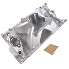 Vortec Single Plane Small Block High Rise Intake Manifold 52033 For Chevy 350 picture