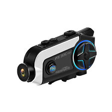 FX30C Pro Motorcycle Helmet Intercom Bluetooth Headset HD 1080P Camera Recorder picture