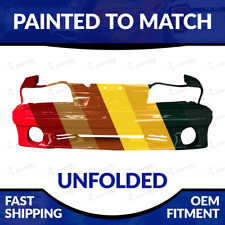 NEW Painted 1987-1993 Ford Mustang GT Unfolded Front Bumper W/ Fog Light Washer picture