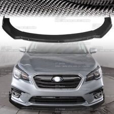 Front Bumper Lip Splitter Carbon Fiber Style For Subaru Legacy 2009-2021 US New picture