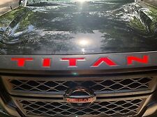 Nissan Titan Grill Inlay Decals picture