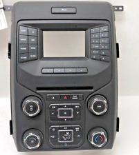 13-14 FORD F150 Pickup XLT AC Heater Climate Radio Control Panel W/O 4.2