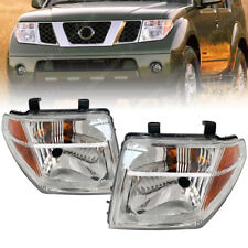 Pair Headlights For 05-08 Nissan Frontier Headlamps Head Lamps 05-07 Pathfinder picture