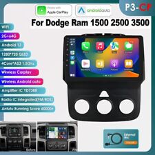 64G FOR 2013-18 DODGE RAM 1500 2500 3500 ANDROID 13 CARPLAY CAR RADIO STEREO GPS picture