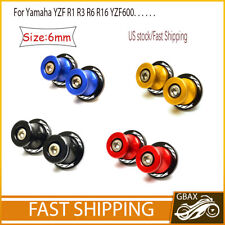 M6 CNC Motorcycle Swingarm Spools Stand Screws For Yamaha YZF R3 R25 R6 R1 R15 picture