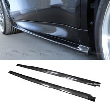 Carbon Fiber For BMW F15 X5 F16 X6 2015-2019 Side Skirts Extension Aprons Kit  picture