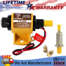 Edelbrock 17301 Micro In-Line Electric Fuel Pump 38 GPH 7 PSI Max Gas/E85 NEW US picture