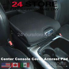 For 2010-2017 Dodge RAM 1500 2500 3500 Center Console Cover Armrest Pad, Black picture