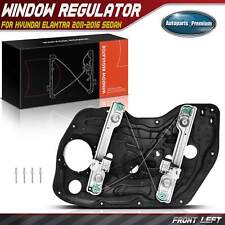 Power Window Regulator with Panel for Hyundai Elamtra 2011-2016 Sedan Front Left picture