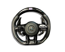 W463A Carbon Steering Wheel Brabus Style LED Stripe Mercedes G Class G63 G550 picture