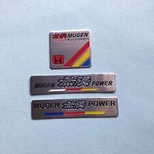 New Emblem Mugen Honda Power Emblem Aluminum Badge JDM picture