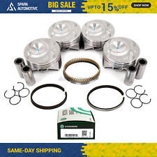 Pistons w/ Rings fit 02-06 Acura RSX Honda Civic VTEC 2.0L K20A3 picture