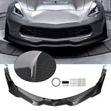 For Corvette C7 Z06 2014-2019 Stage 3 Package Style Front Lip Winglet Splitter picture