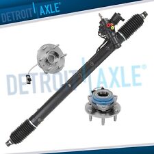 3pc Power Steering Rack and Pinion Wheel Bearing Hub for 2004-2009 Cadillac SRX picture