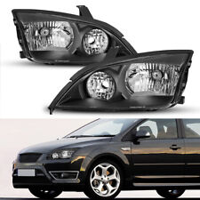 Fit 2005 2006 + 2007 Ford Focus Left Right Side Headlights Head Lamps Assembly picture