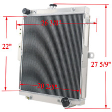 Universal Aluminum 4-Rows Radiator For Core Size 22''H X 20 2/5''W picture