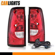 2X Tail Lights Fit For 2003-06 Chevy Silverado 1500 2500 3500 HD Rear Brake Lamp picture