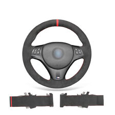 DIY Alcantara Suede Steering Wheel Cover Wrap A42 for BMW E81 E82 E87 E88 M3 E90 picture