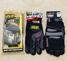 Lot of 3 NEW Gloves Mechanix Wear m-pact 2 T/M & Ergodyne 710 Proflex Heavy Duty picture