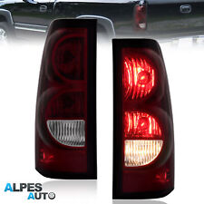 2PCS Smoke Lens Tail Light Assembly For 2003-2006 Chevy Silverado 1500 2500 3500 picture