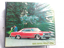 1965 Buick Color-Trim Dealer Showroom Album Salesmans Book, all Models picture