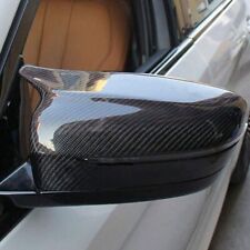 FOR 17-22 BMW G30 G20 G11 G12 M STYLE CARBON FIBER ADD-ON SIDE MIRROR COVER CAPS picture