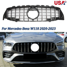 Chrome GTR Grille Grill For Mercedes C118 W118 CLA250 CLA200 CLA180 2020-2024 picture