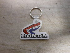 Honda Red White Blue Wing Retro Vintage Motorcycle Keychain Key Chain ATC XR CR picture