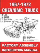 1967-1972 Chevrolet, GMC Truck Factory Assembly Manual picture