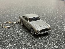 1963 Aston Martin DB5 Silver Keychain Hot Wheels Matchbox 007 picture