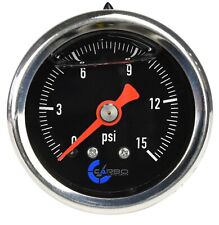 CARBO Gauge 0-15 psi Fuel Pressure Oil Pressure 1.5