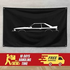 For Ford Mustang SVT Cobra R 1993 Car Enthusiast 3x5 ft Flag Banner picture