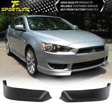 Fits 08-15 Mitsubishi Lancer OE Style Front Bumper Lip Spoiler - PP picture