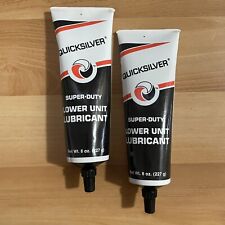 Mercury Quicksilver Super Duty Lower Unit Gear Lube 8 oz Tubes Pack of 2 NOS picture
