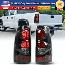 For 99-06 Chevy Silverado 1500 2500 3500 LED Tail Lights Brake Lamps Clear Lens picture