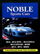 NOBLE SPORTS CARS PORTFOLIO BOOK M10 M12 GTO M12 M400 M14 M15 M600 picture