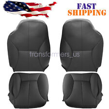 For 1998-2002 Dodge Ram 1500 2500 3500 SLT Both Side Leather Seat Cover Black picture
