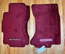 1990-91 Nissan 300ZX Z32 Brand New NOS Genuine Factory OEM Red Floor Mats picture