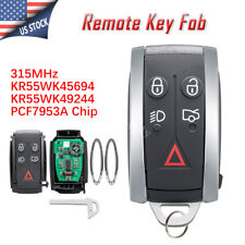 5B Keyless Remote Smart Car Key Fob For Jaguar XF XFR XK XKR 2007 2008 2009 2010 picture