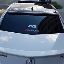 Flat Black 229R REAR WINDOW Roof Spoiler Wing Fits 2009~2014 Acura TL Sedan picture