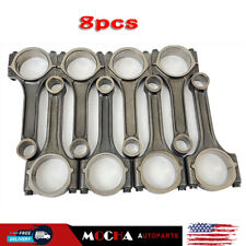 Set of 8 GM 5.3L 6.0L 6.2L LS2 LS3 Gen IV Floating Pin Connecting Rod w/ Bushing picture