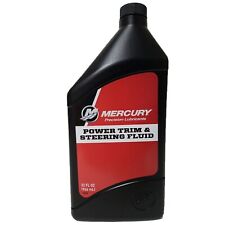 Mercury Marine/MerCruiser New OEM Power Trim & Steering Fluid 32oz, 92-858075K01 picture